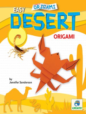 cover image of Easy Desert Origami